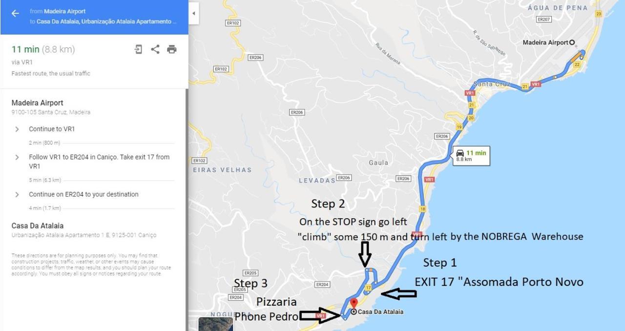 Apartament Casa Da Atalaia Caniço Zewnętrze zdjęcie